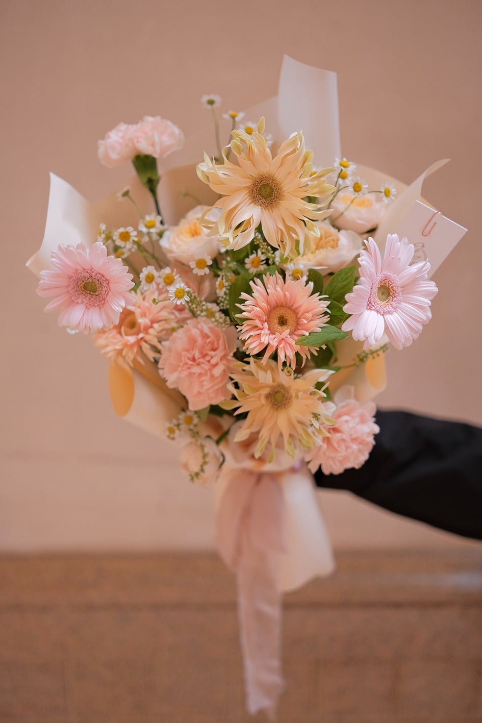 Beloved| Gerbera - Fresh Flowers - Bouquet - Anniversary - Birthday - Bouquet - 1