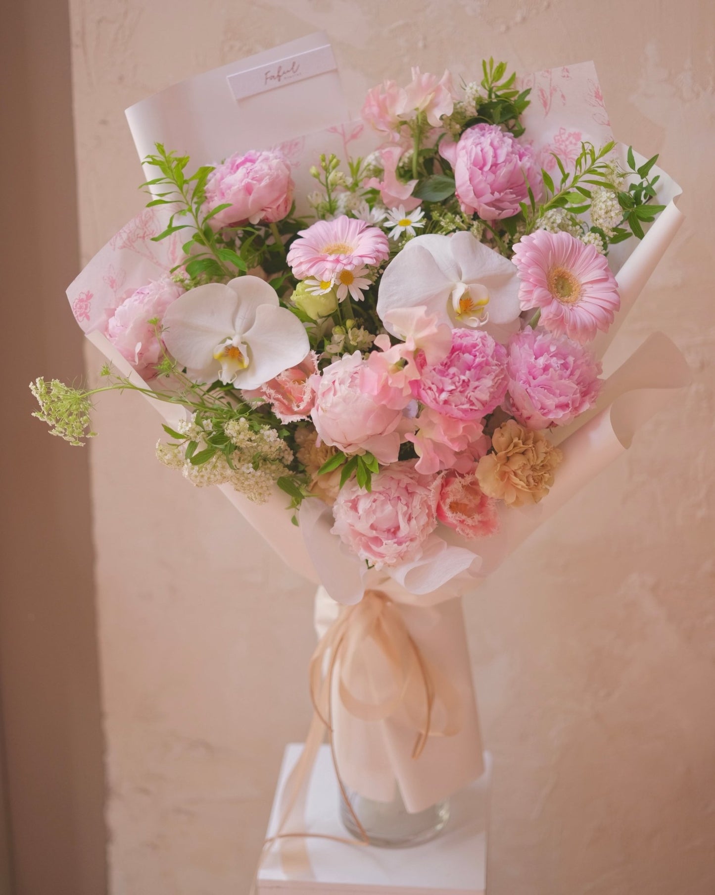 Blushing Gratitude | Light Pink Peony - 2025Mday - 3