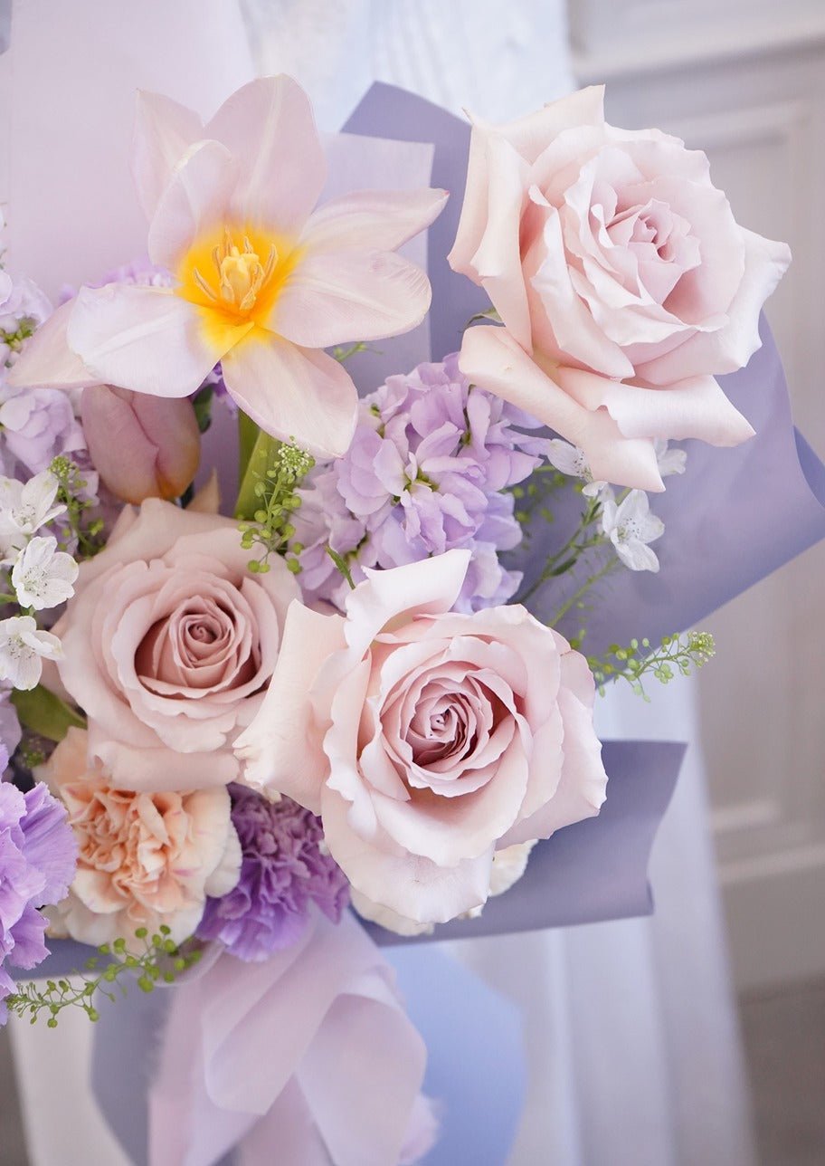 Grace | Quicksand Rose - Fresh Flowers - Bouquet - Birthday - Bouquet - Carnation - 3