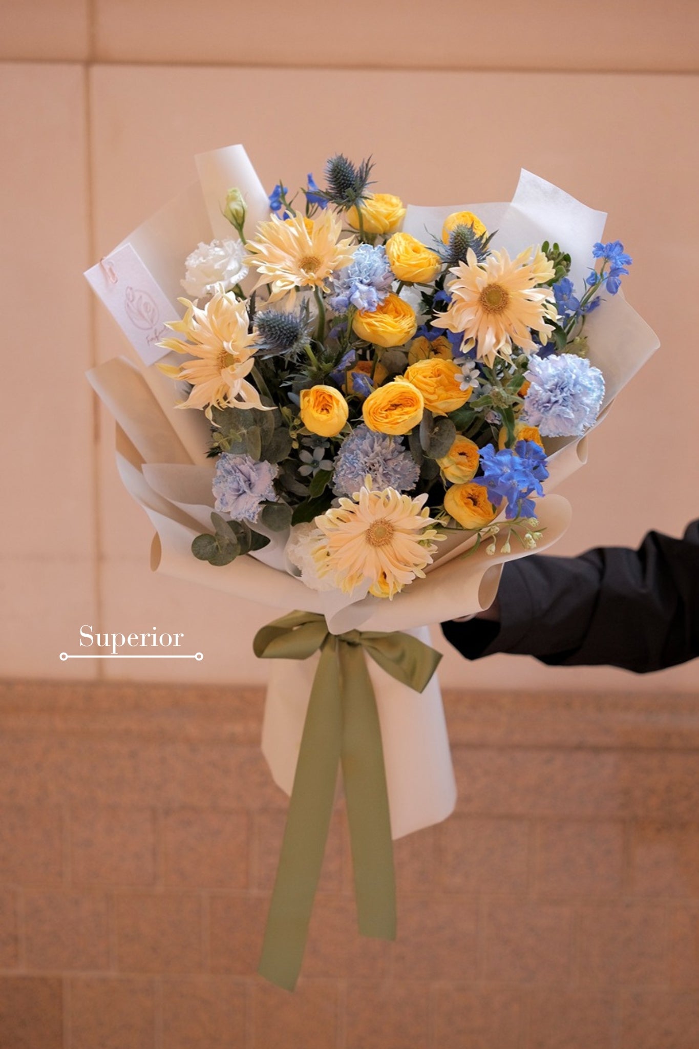 My sunshine | Yellow spray rose - Fresh Flowers - Bouquet - Anniversary - Birthday - Bouquet - 4