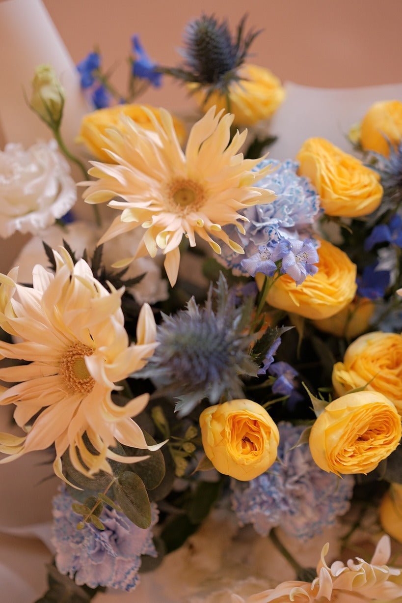 My sunshine | Yellow spray rose - Fresh Flowers - Bouquet - Anniversary - Birthday - Bouquet - 3