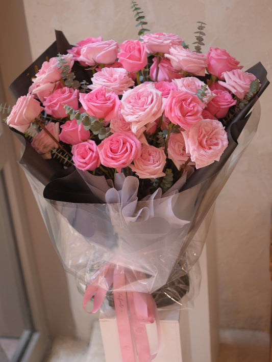 Rosé Whisper | Mix Pink Roses - 2026 Valentine's Day -