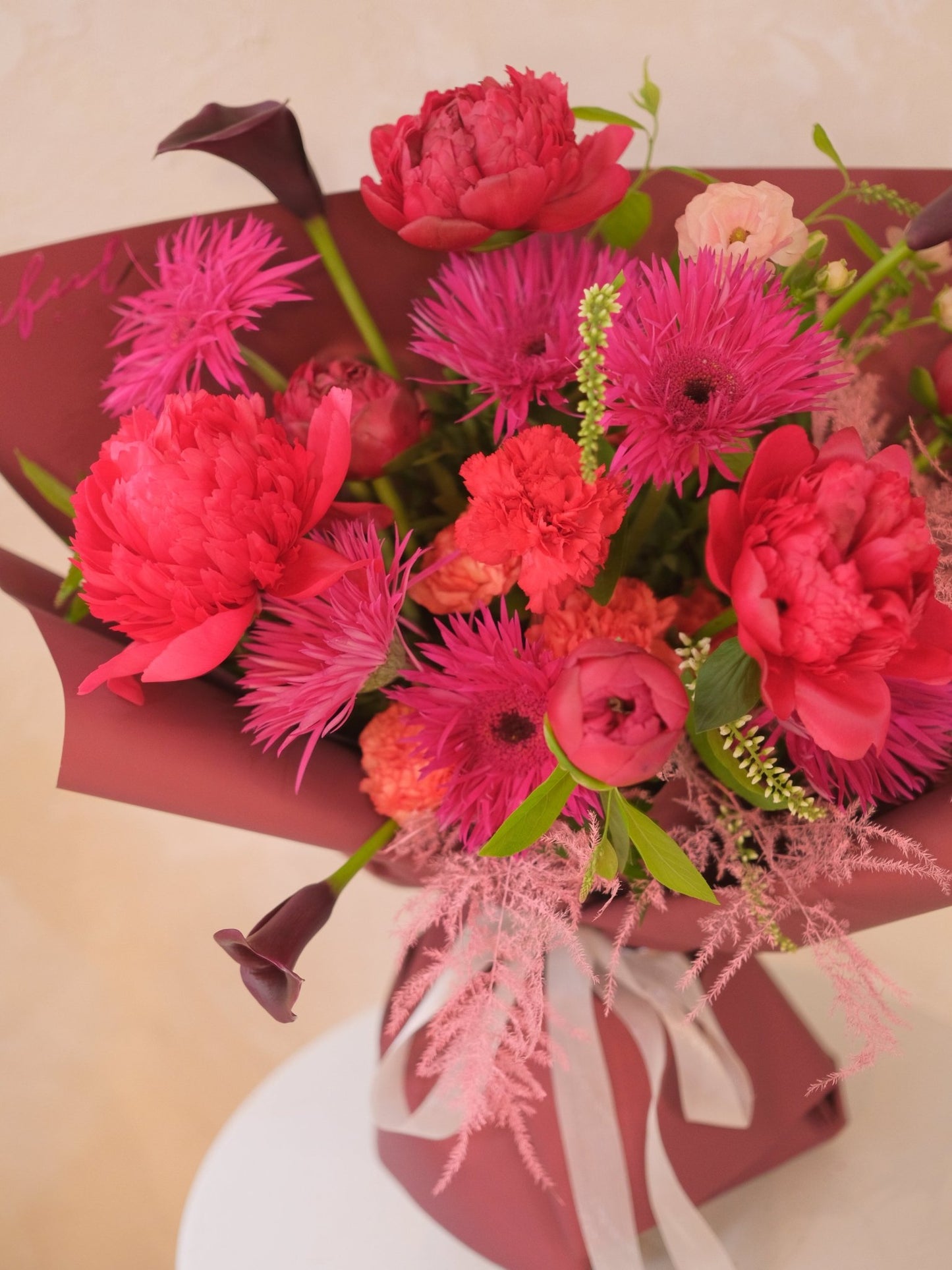 Ruby Elegance | Red Peony - 2026Mday -