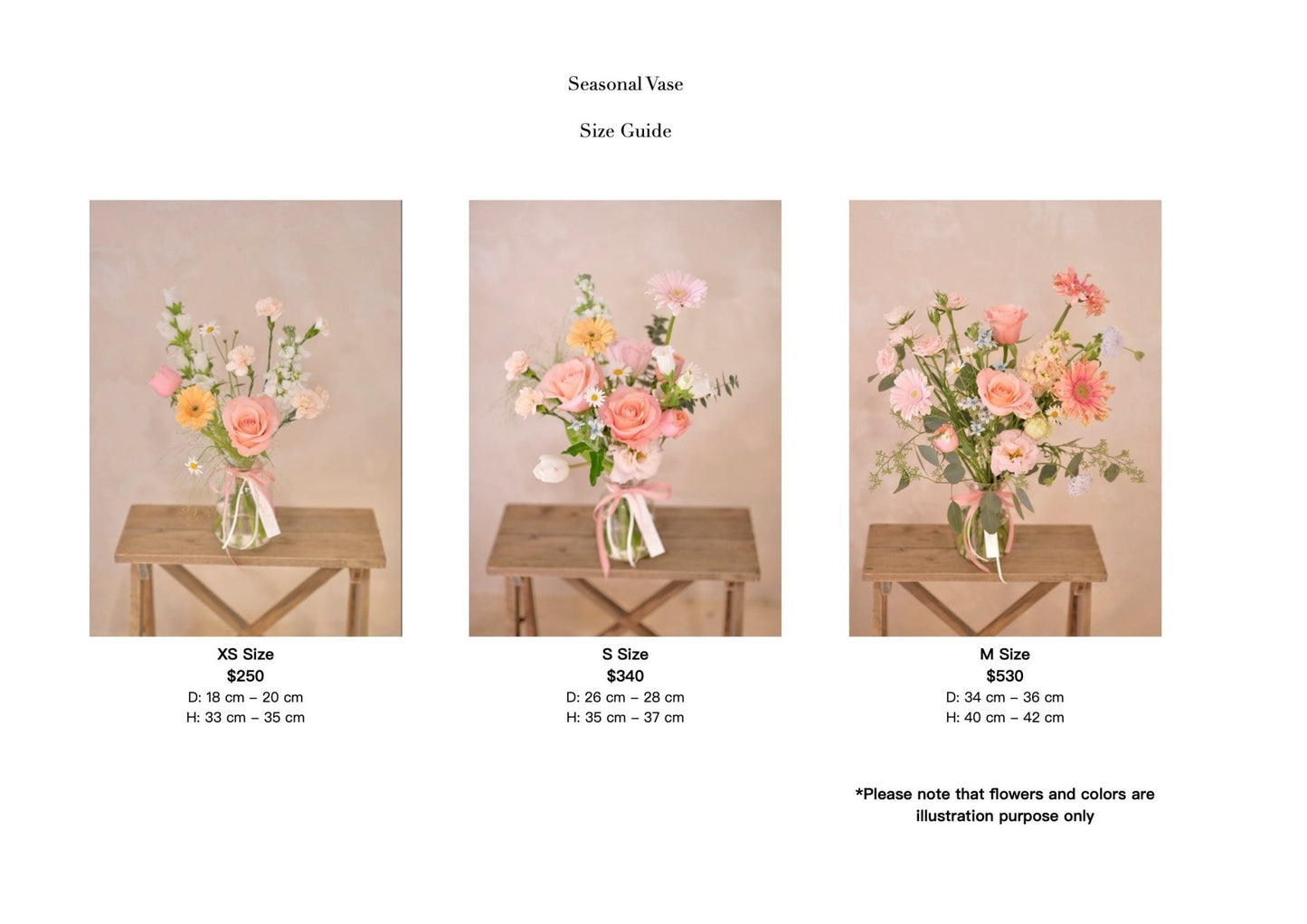 Seasonal Vase | M - Fresh Flowers - Bouquet - Seasonal Pick - Seasonal Vase - 3