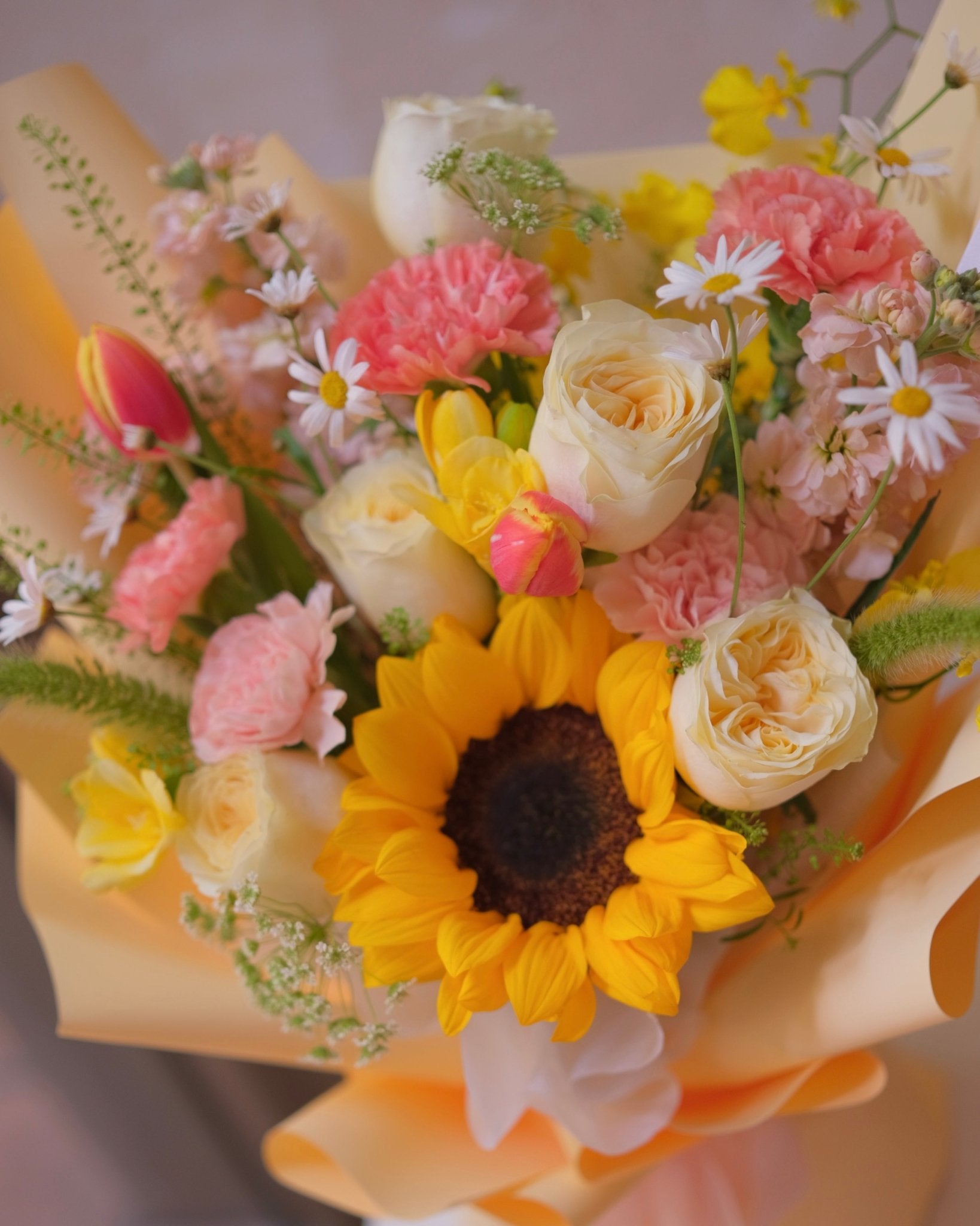 Shine On |Sunflower - Fresh Flowers - Bouquet - Bouquet - Graduation - Sunflower - 2