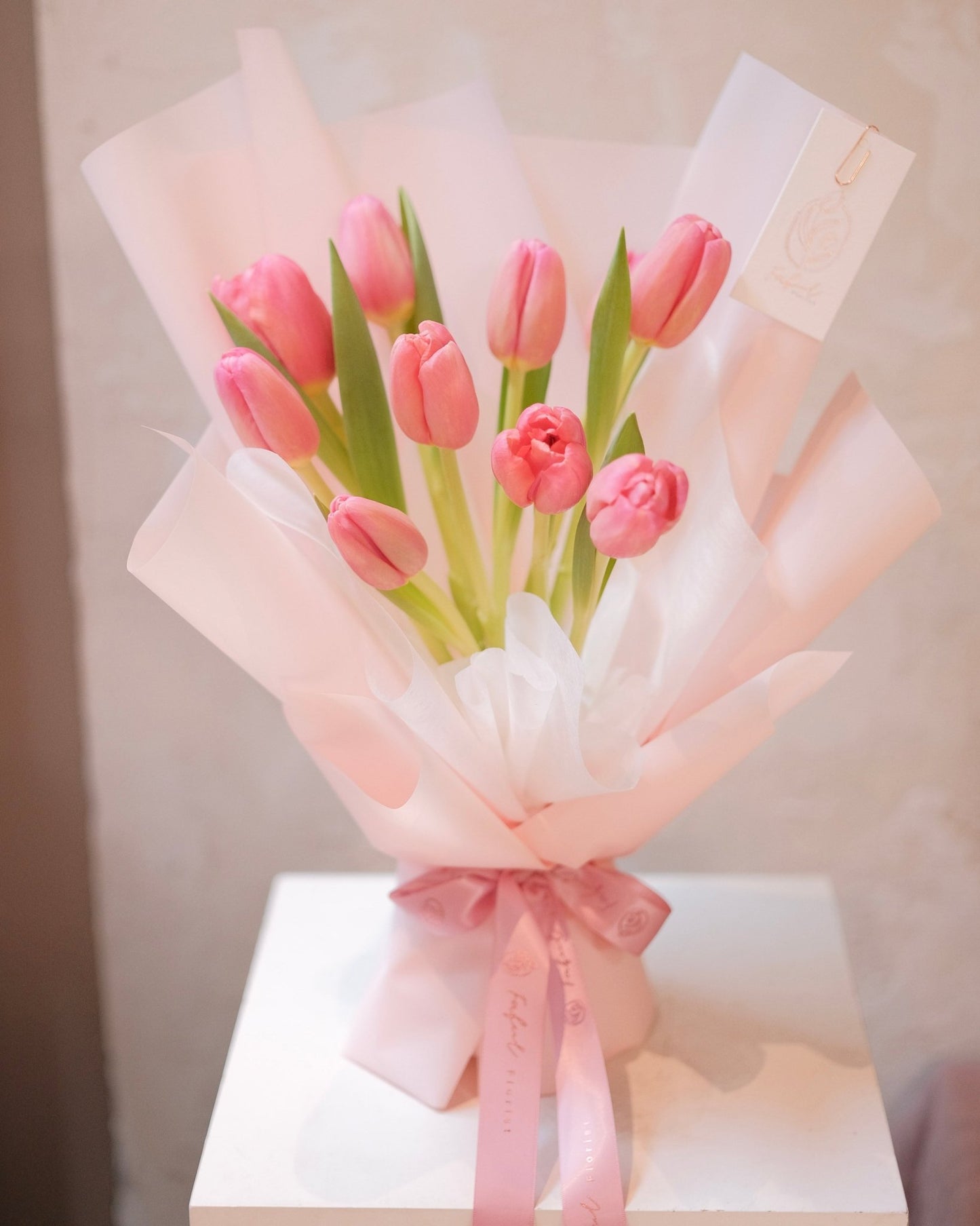 Tulip (Single Color) - Fresh Flowers - Bouquet - Birthday - Bouquet - Tulip - 2