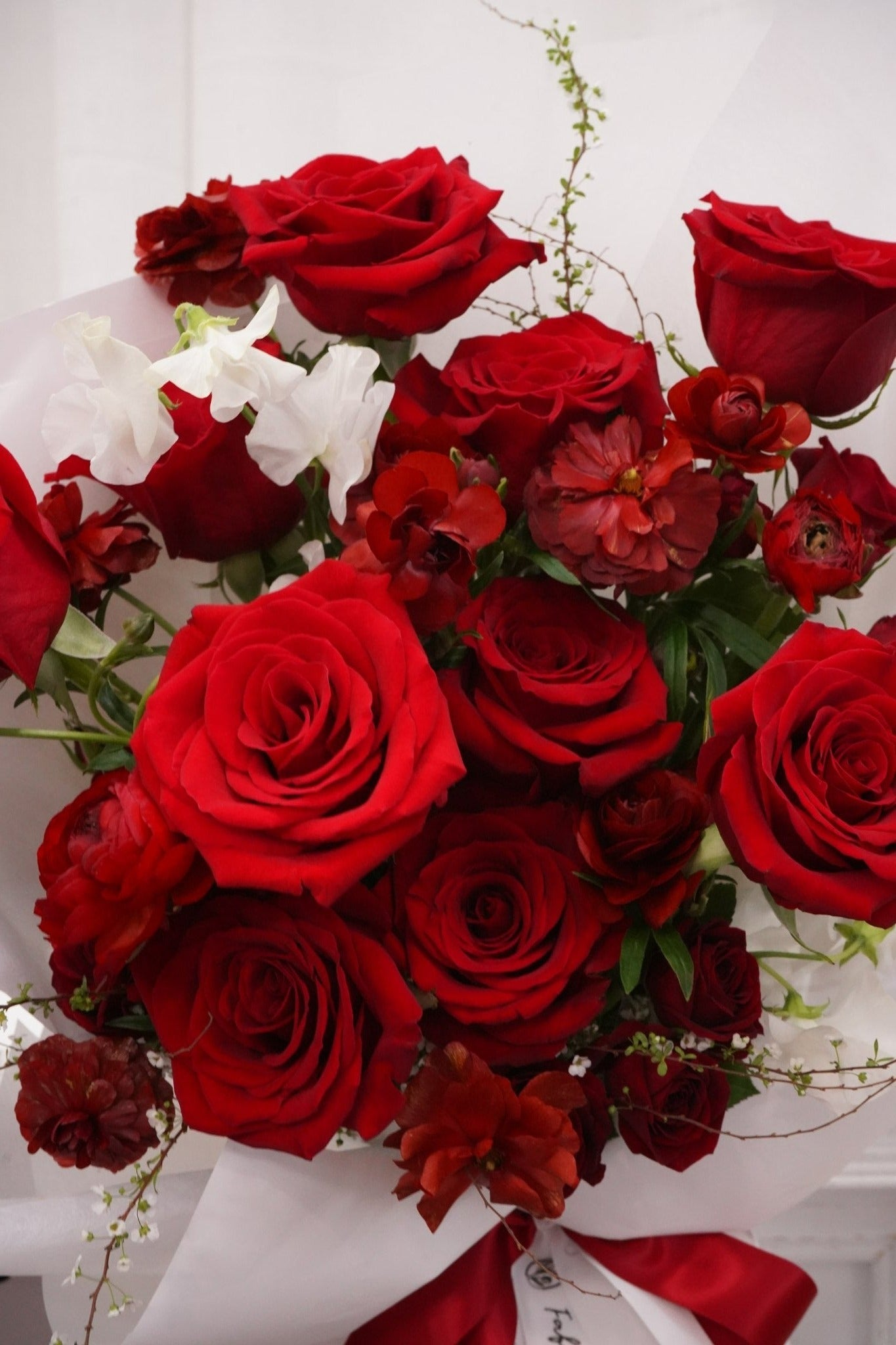Everlasting love | Red Rose - Fresh Flowers - Bouquet - 2024vday - Bouquet - Red Rose - 3