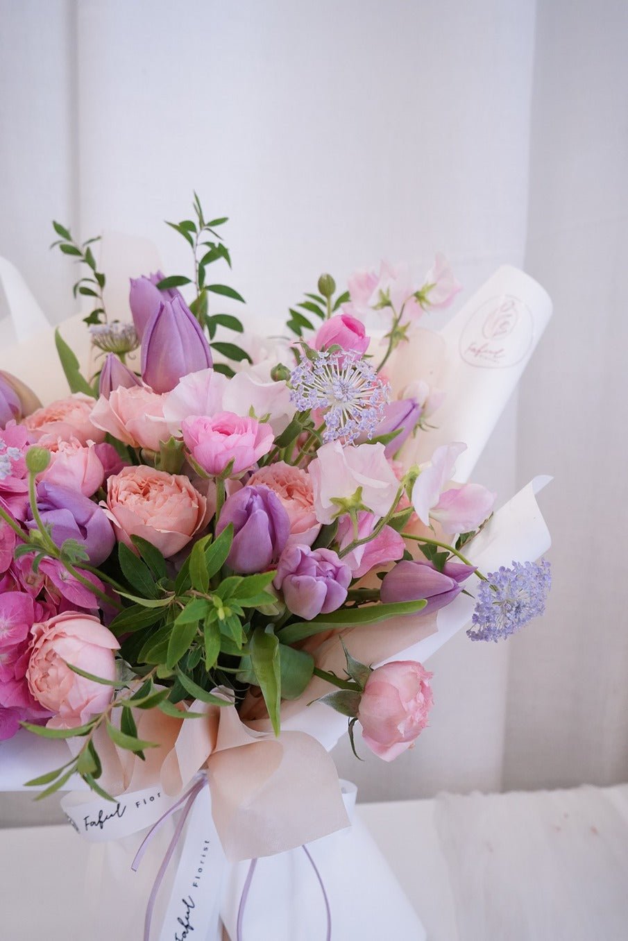 Le Jardín | Pink Hydrangea Bouquet - Fresh Flowers - Bouquet - Bouquet - For Mum - Surprise - 2