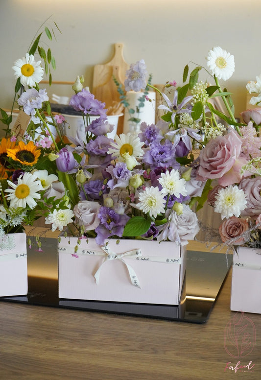 Light Lavender | Menta Rose - Fresh Flowers - Flower Box - Rose - Surprise Box 2