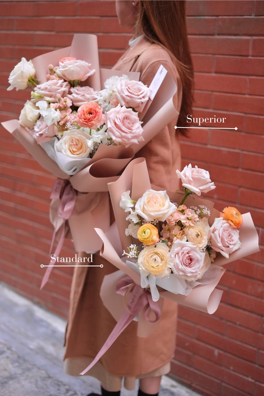 Quicksand Rose - Fresh Flowers - Bouquet - 2024vday - Anniversary - Birthday - 2