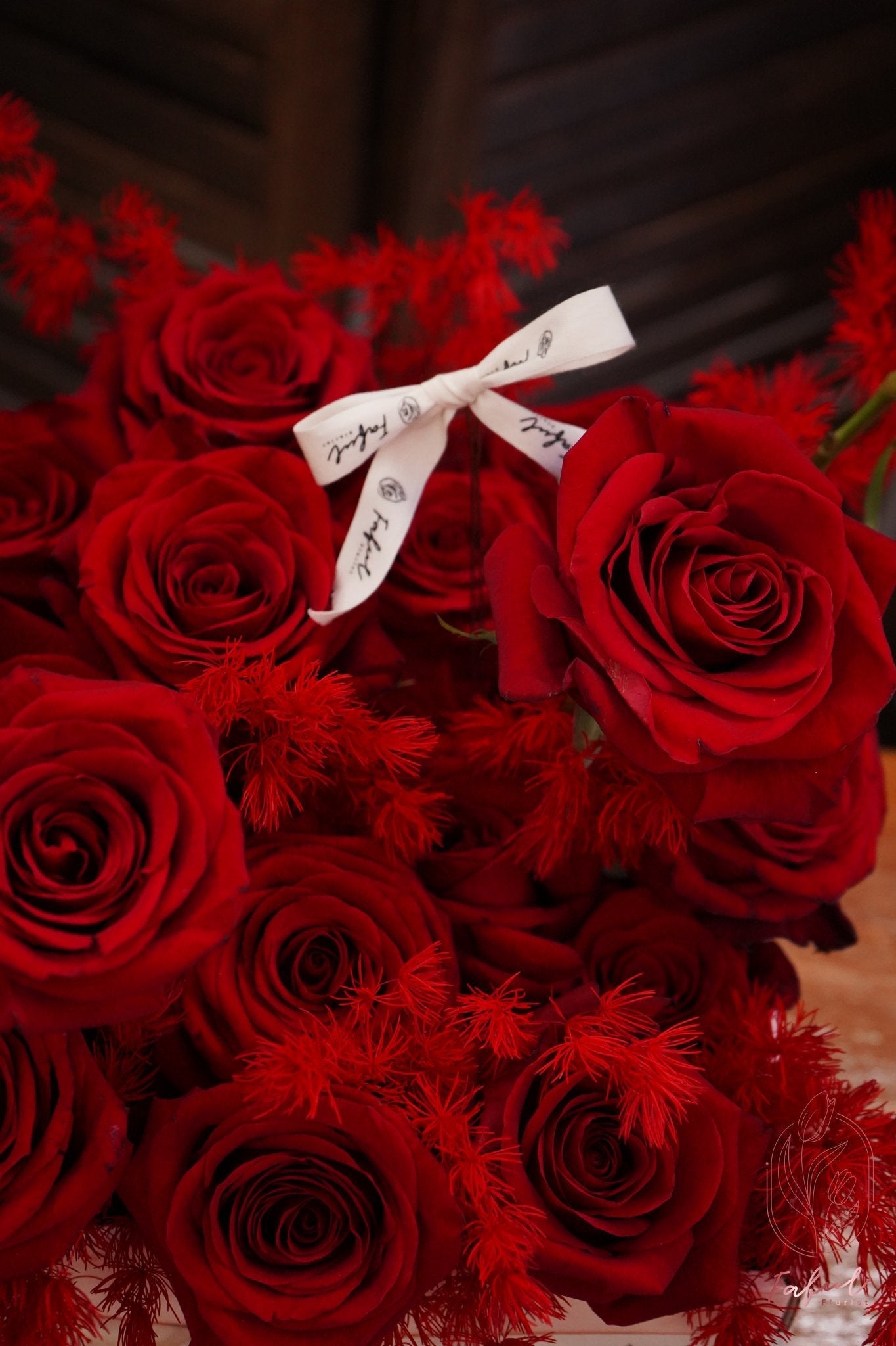 Red Romance | Red Rose - Fresh Flowers - Flower Box - Anniversary - Romance - Rose - 4