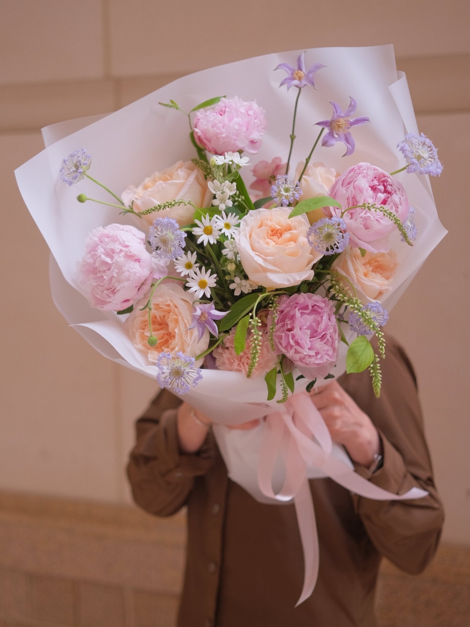 Blushing Gratitude | Light Pink Peony - 2026Mday - 