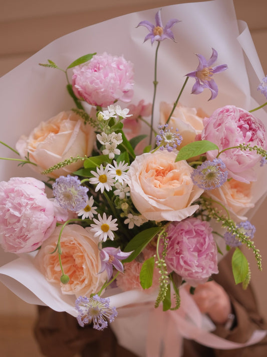 Blushing Gratitude | Light Pink Peony - 2026Mday - 