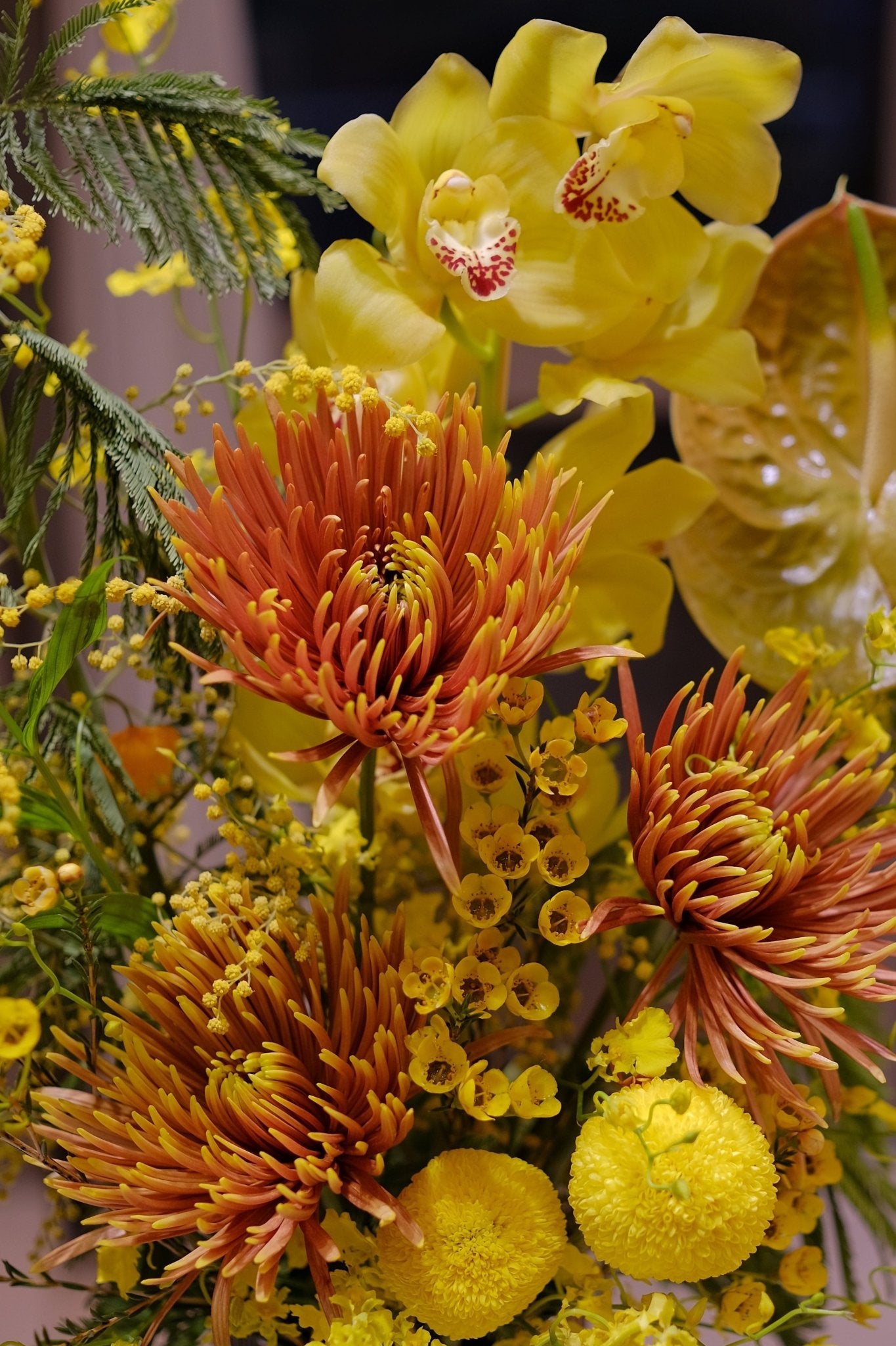 金銀滿屋 | Chinese New Year Centrepiece - Fresh flowers - 2025CNY - 4