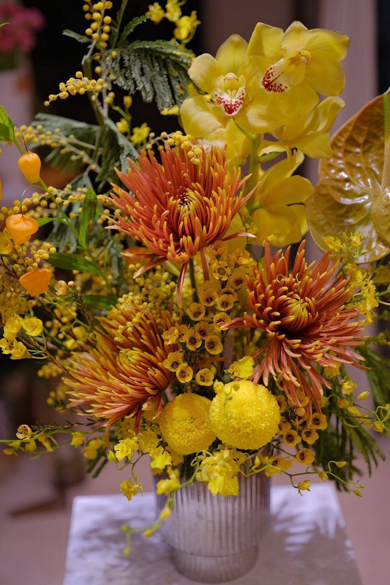 金銀滿屋 | Chinese New Year Centrepiece - Fresh flowers - 2025CNY - 2