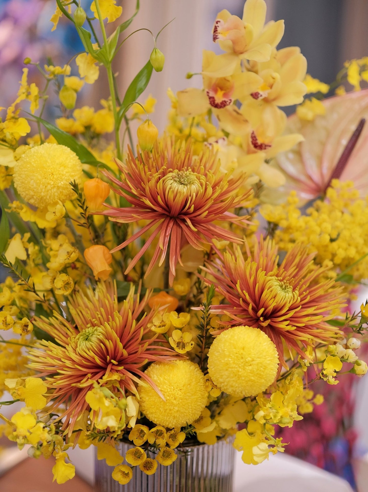 金銀滿屋 | Chinese New Year Centrepiece - Fresh flowers - 2025CNY - Chinese New Year - Chinese New Year Centrepiece