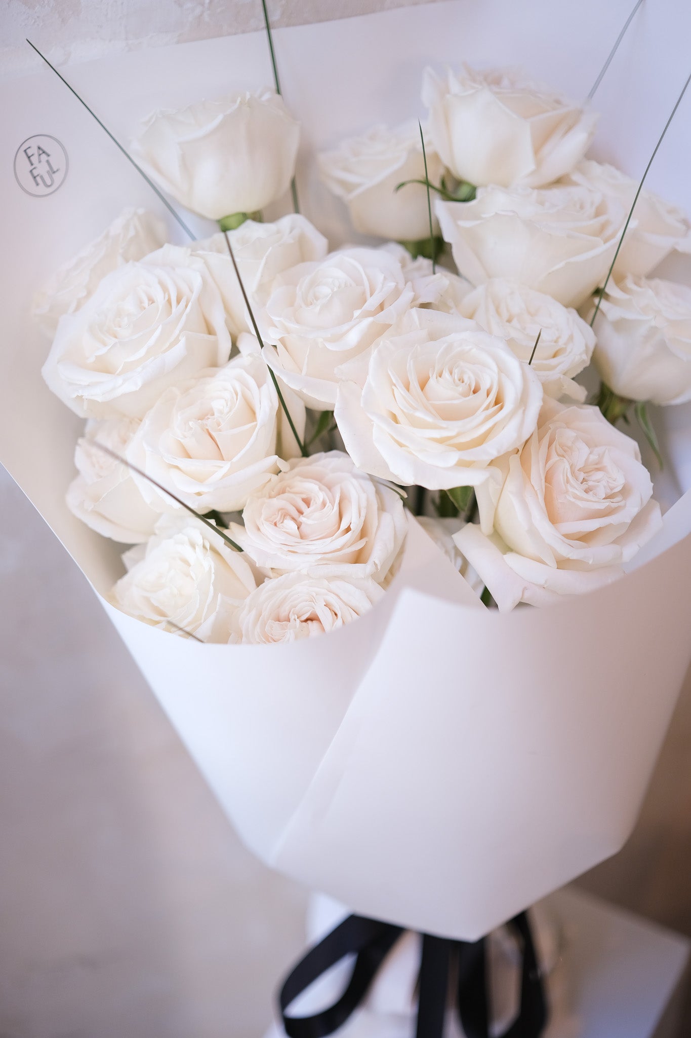 Classic Romance | White Rose - Birthday - Bouquet - Proposal - 3