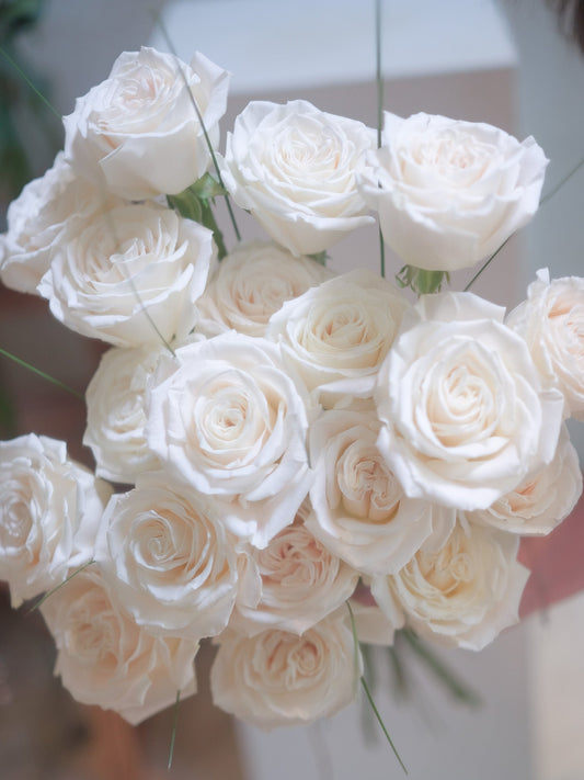 Classic Romance | White Rose - Birthday - Bouquet - Proposal - 2