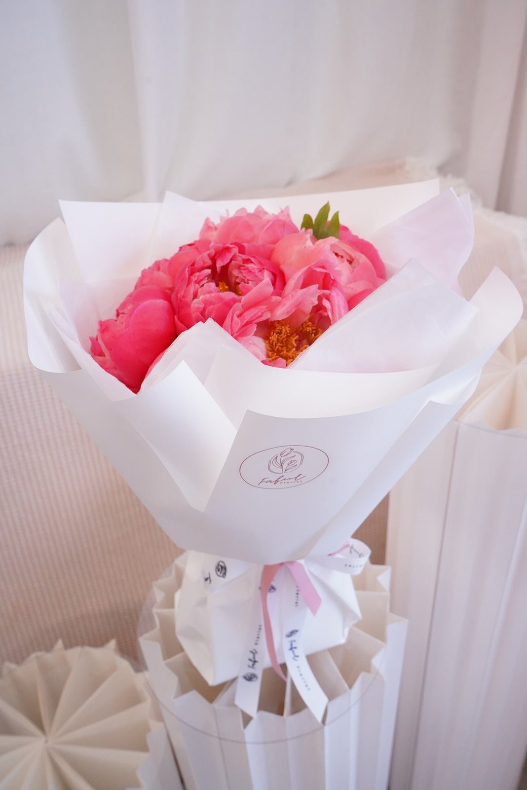 Coral Charm Peony| Peony - Fresh Flowers - Bouquet - Anniversary - Birthday - Bouquet - 1