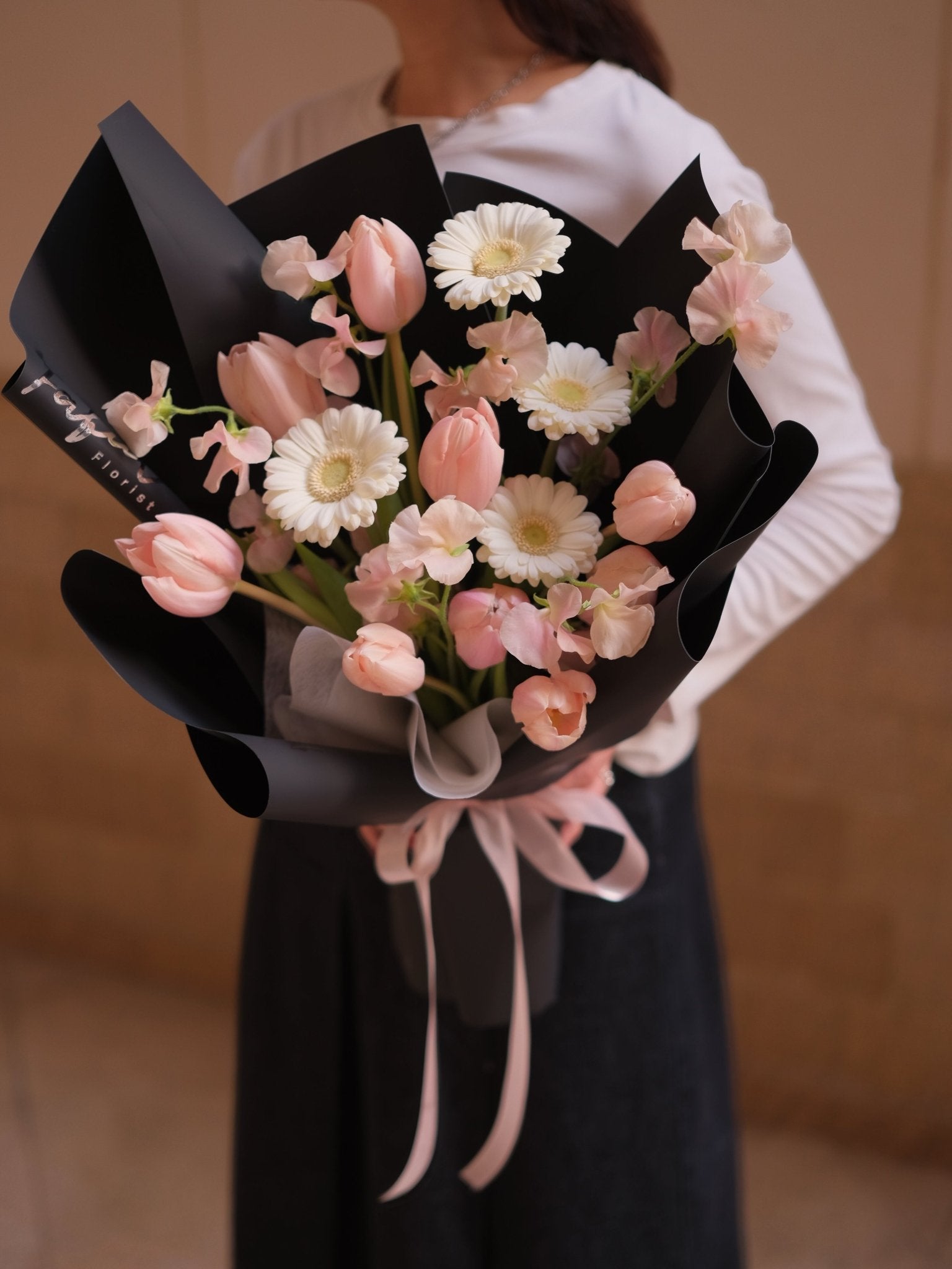 Dark Apricot | Salmon Tulip - 2026 Valentine's Day - 