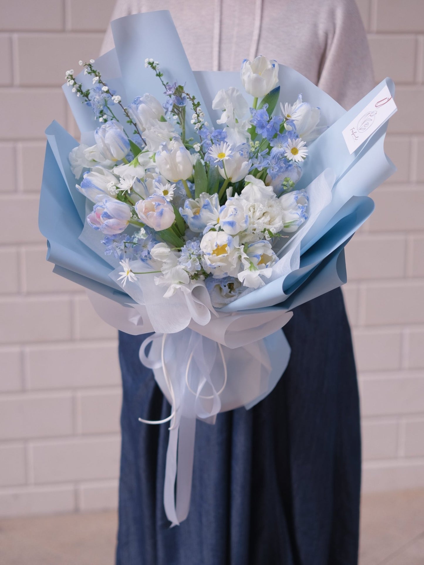 Frozen Kiss | Frozen Light Blue Tulip - 2026 Valentine's Day - 