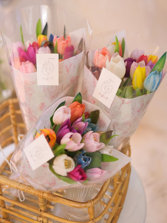 Mixed Rainbow Tulip | Simple Wrapping - Tulipmonth2026 - 