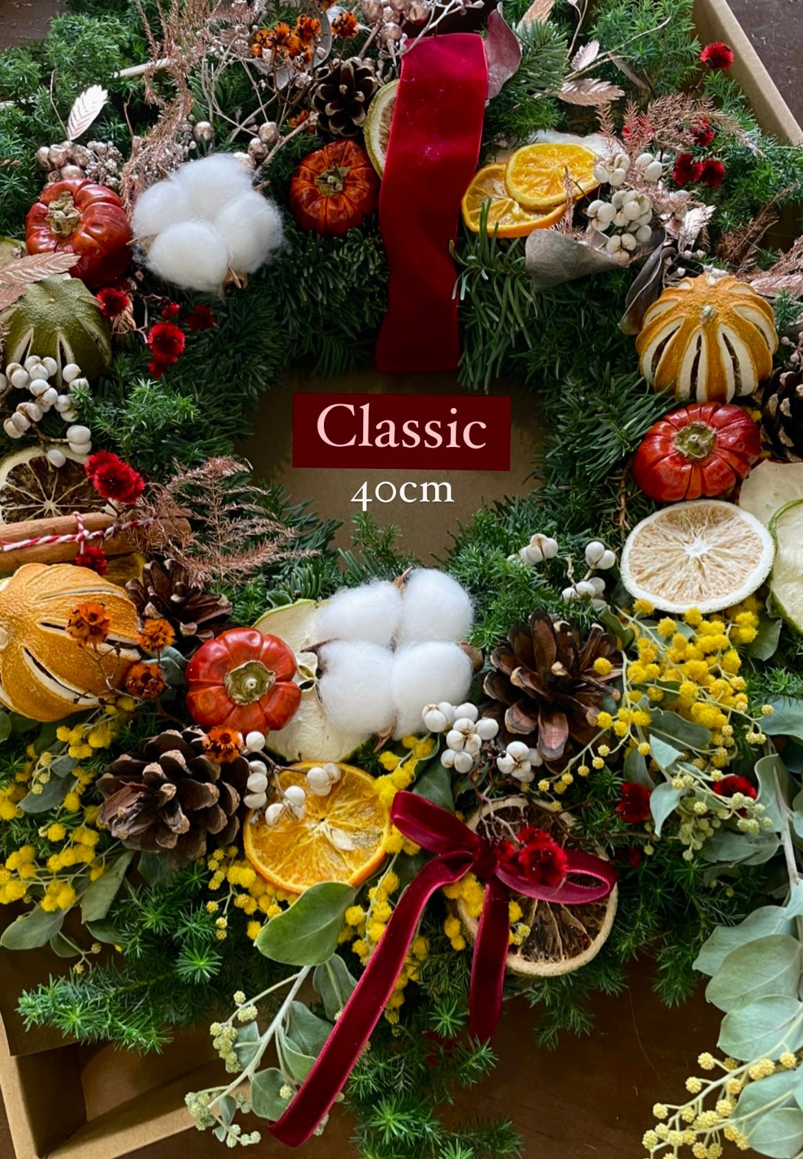 Noble Fir Christmas Wreath - 2024 xmas - 1