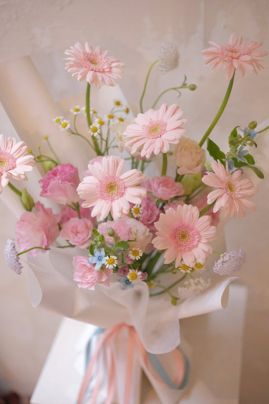 Pink Glow ｜Gerbera by Faful Florist Hong Kong