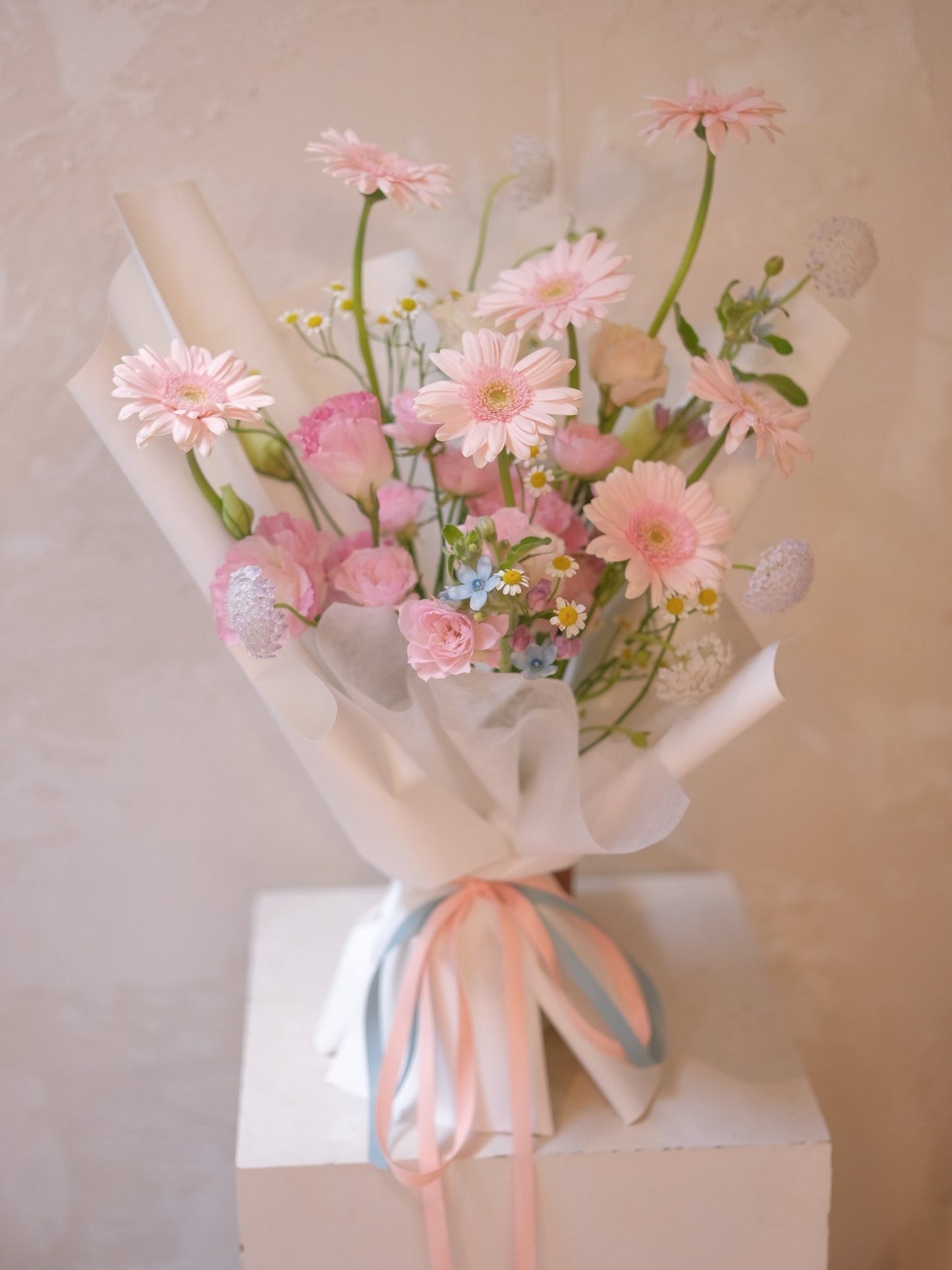 Pink Glow ｜Gerbera by Faful Florist Hong Kong