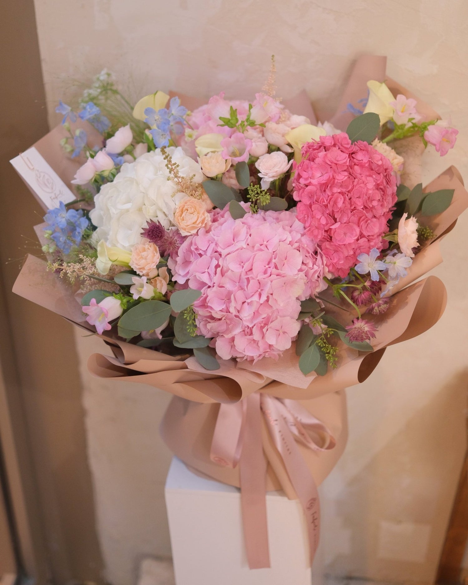 Pink Pearl | Hydrangea - Fresh Flowers - Bouquet - Bouquet - For Mum - Hydrangea - 1
