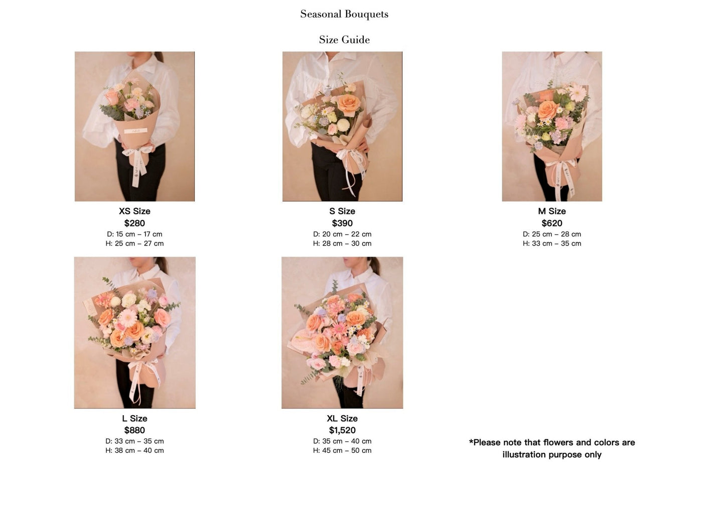 Seasonal Bouquet | M - Fresh Flowers - Bouquet - Seasonal Bouquet - 