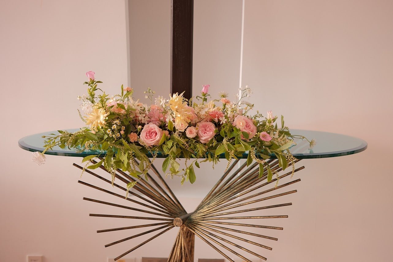 Serenity |Church Flower Arrangement - Fresh Flowers - Flower Basket - Flower basket - 2