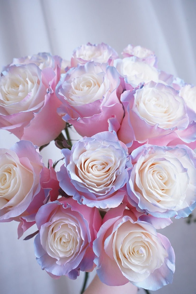 Dreamy | Unicorn Rose - Fresh flowers, Roses- 10 Stems - - Bouquet - Rose - 4