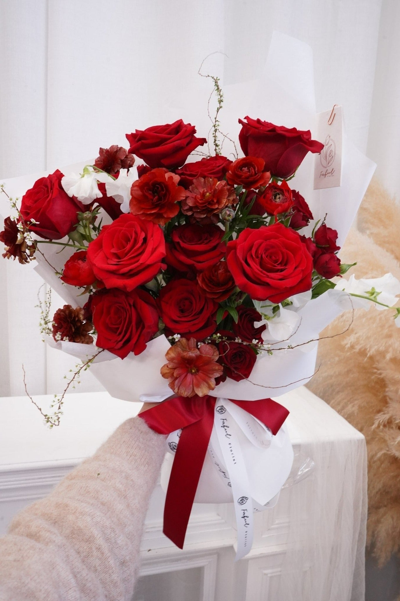 Everlasting love | Red Rose - Fresh flowers, Roses- 11 Stems - - 2024vday - Bouquet - 4