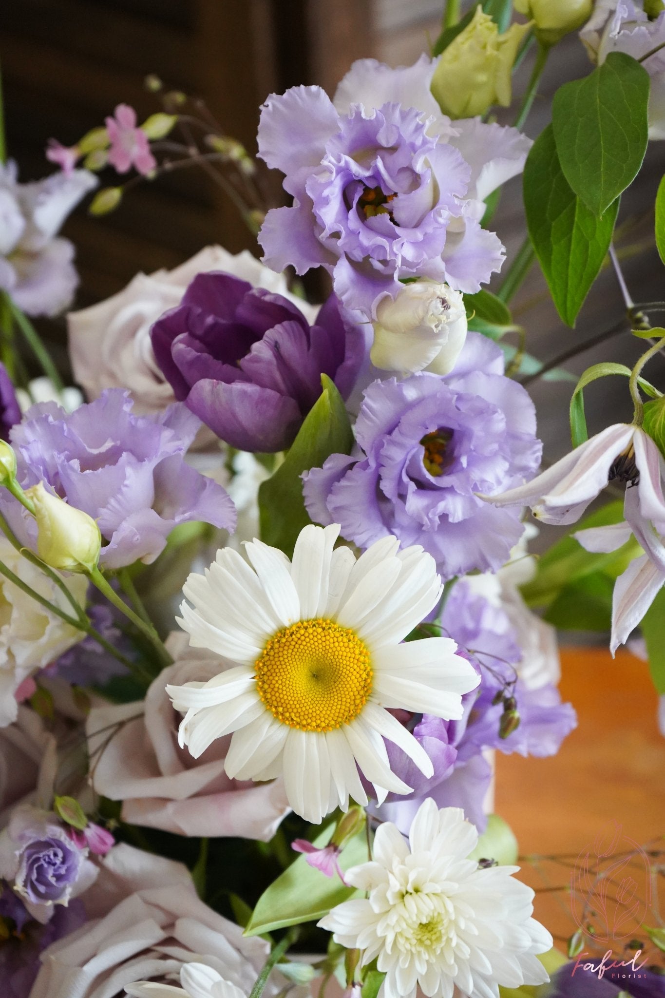 Light Lavender | Menta Rose - Fresh flowers, Box, Roses- Light Lavender- Feather - Surprise Box - - 3