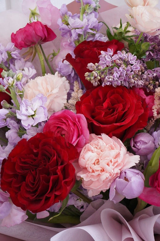 Love You (Red Rose) - Fresh Flowers - Bouquet - Bouquet - For Mum - Red Rose