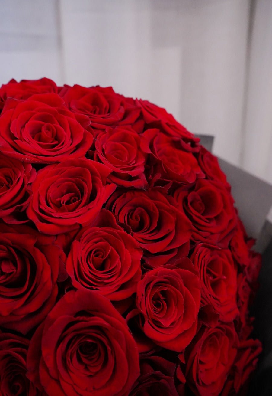 Red Rose (99 Stems) - Fresh flowers, Roses- - - Bouquet - Proposal - 5