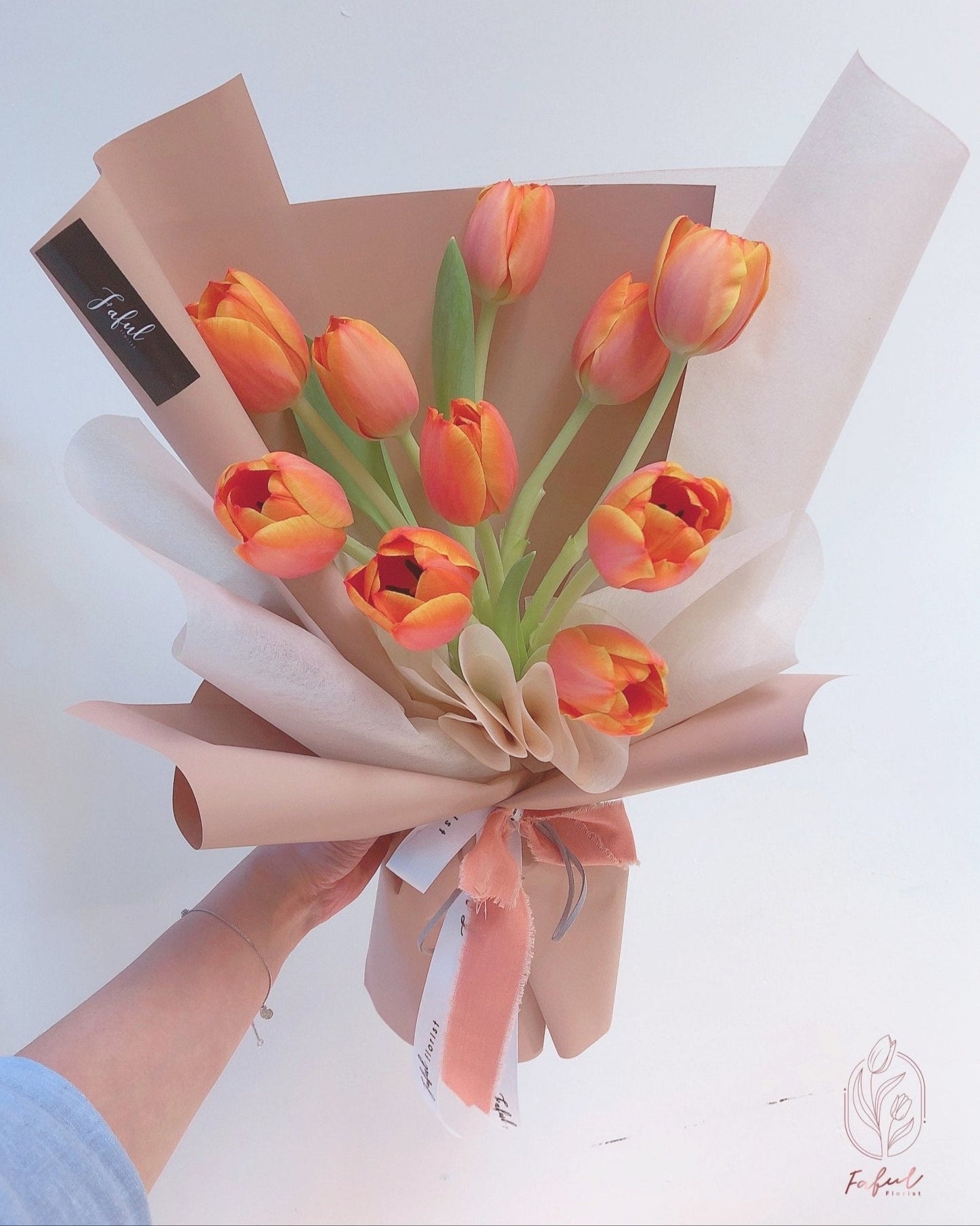 Tulip (Single Color) - Fresh Flowers - Bouquet - Birthday - Bouquet - Tulip - 2